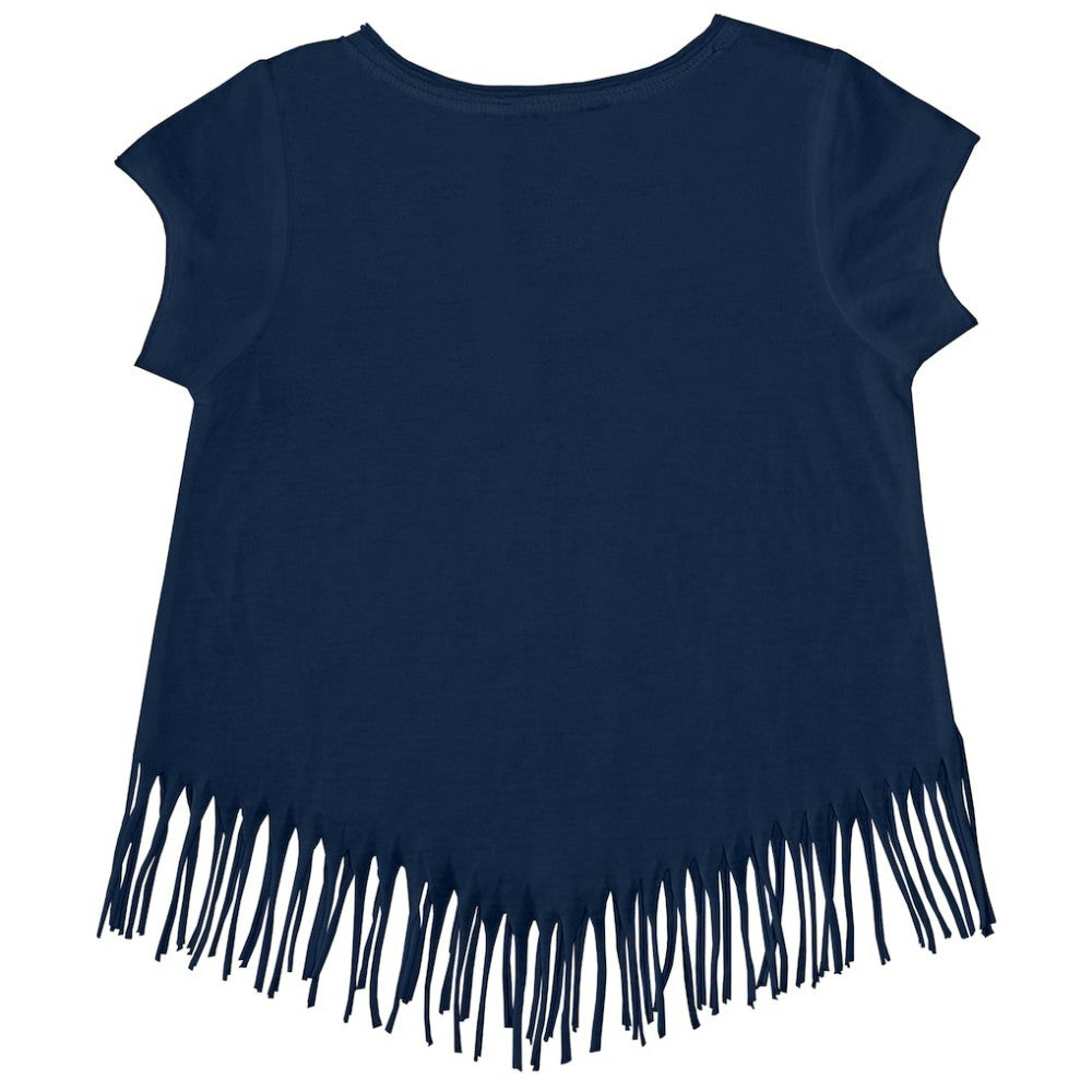 Tampa Bay Rays Tiny Turnip Girls Youth Prism Arrows Fringe T-Shirt | MLB Discount