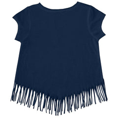 Tampa Bay Rays Tiny Turnip Girls Youth Prism Arrows Fringe T-Shirt | MLB Discount