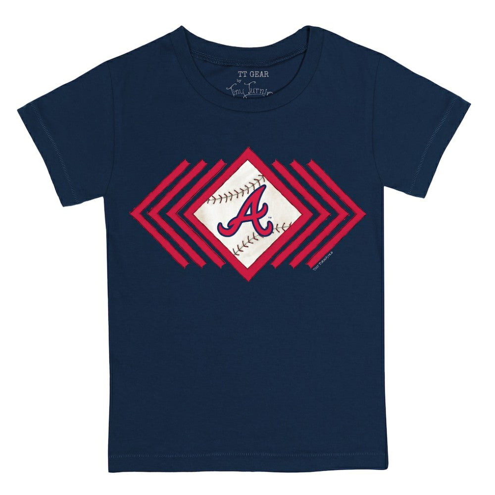 Atlanta Braves Tiny Turnip Youth Prism Arrows T-Shirt | MLB Online