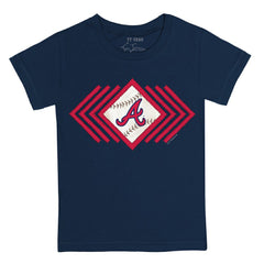 Atlanta Braves Tiny Turnip Youth Prism Arrows T-Shirt | MLB Online