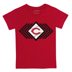 Cincinnati Reds Tiny Turnip Youth Prism Arrows T-Shirt | MLB Outlet