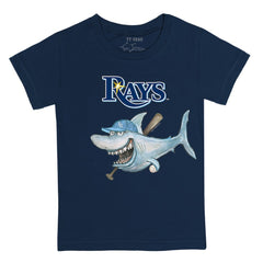 Tampa Bay Rays Tiny Turnip Youth Shark T-Shirt | MLB Shop