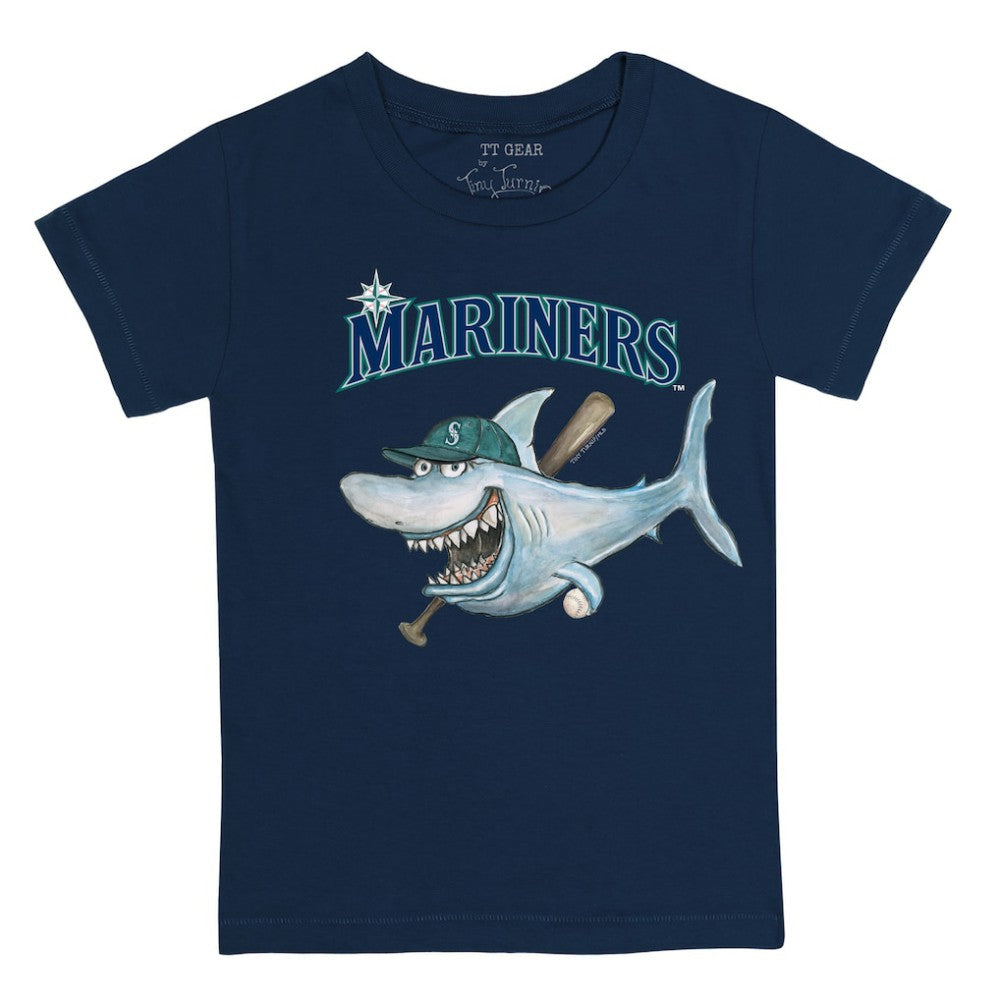 Seattle Mariners Tiny Turnip Youth Shark T-Shirt | MLB Shop