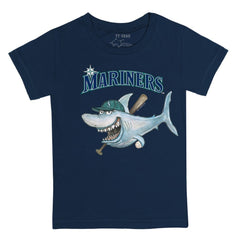 Seattle Mariners Tiny Turnip Youth Shark T-Shirt | MLB Shop