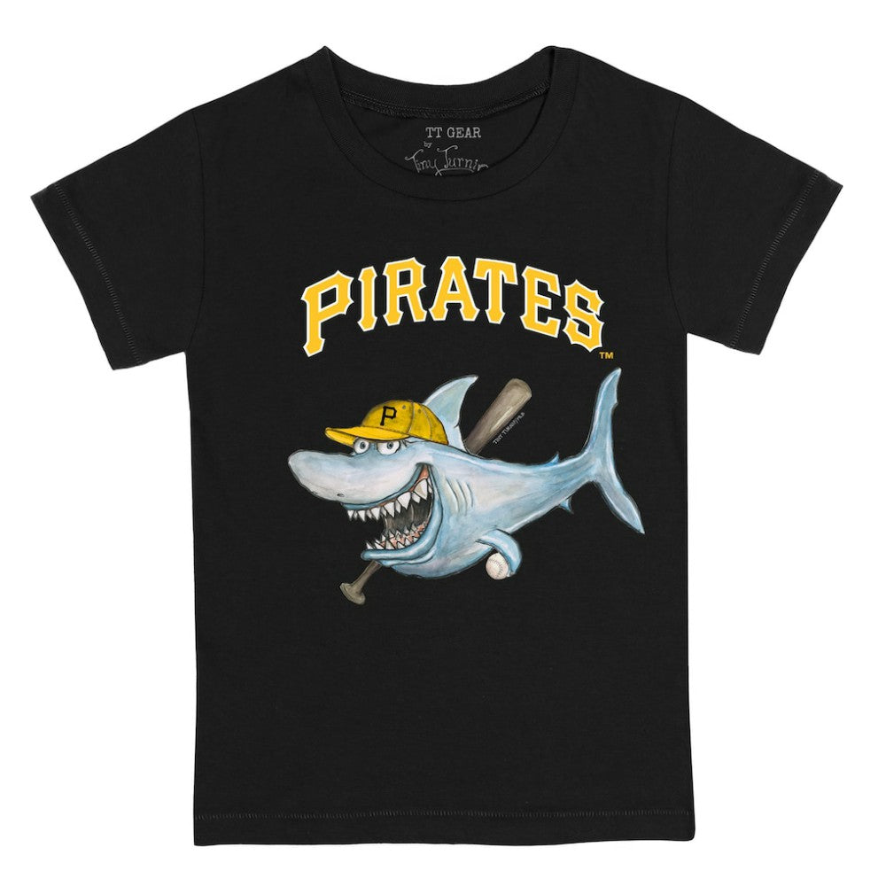 Pittsburgh Pirates Tiny Turnip Youth Shark T-Shirt | MLB On Sale