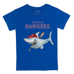 Texas Rangers Tiny Turnip Youth Shark T-Shirt | MLB On Sale