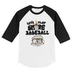 Chicago White Sox Tiny Turnip Youth Smores 3/4-Sleeve Raglan T-Shirt | MLB US