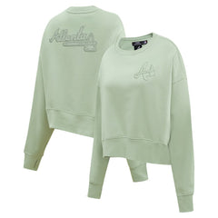 Atlanta Braves Pro Standard Women's Fleece Pullover Sweatshirt | MLB US