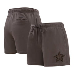 Houston Astros Pro Standard Women's Neutral Fleece Shorts | MLB New
