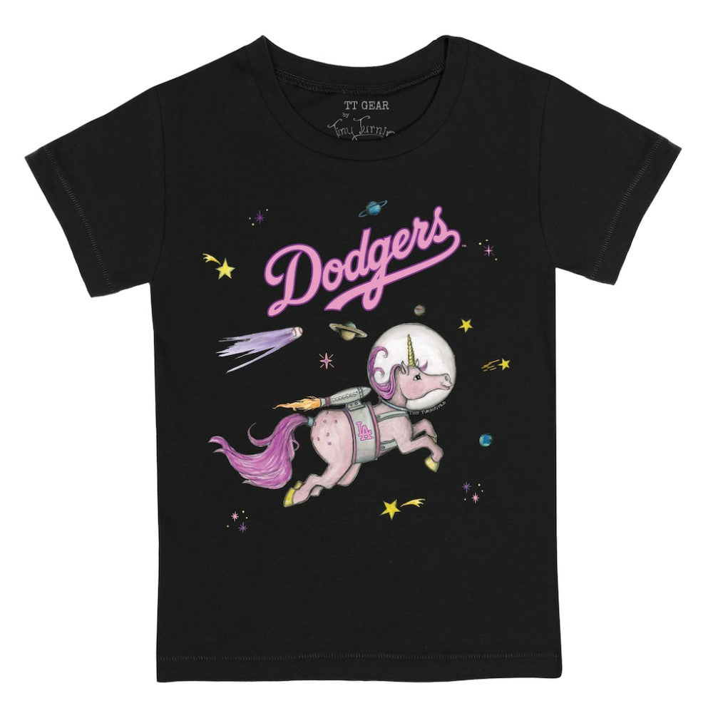 Los Angeles Dodgers Tiny Turnip Youth Space Unicorn T-Shirt | MLB On Sale