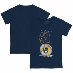 Milwaukee Brewers Tiny Turnip Youth Spit Ball T-Shirt | MLB Outlet