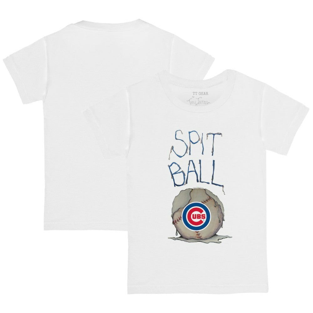 Chicago Cubs Tiny Turnip Youth Spit Ball T-Shirt | MLB Shop