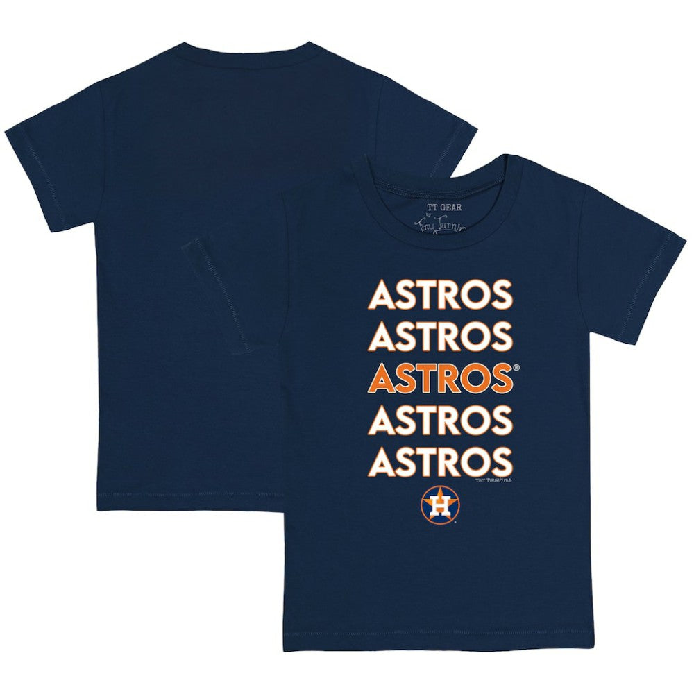 Houston Astros Tiny Turnip Youth Stacked T-Shirt | MLB Outlet