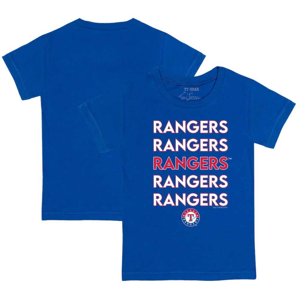 Texas Rangers Tiny Turnip Youth Stacked T-Shirt | MLB For sale