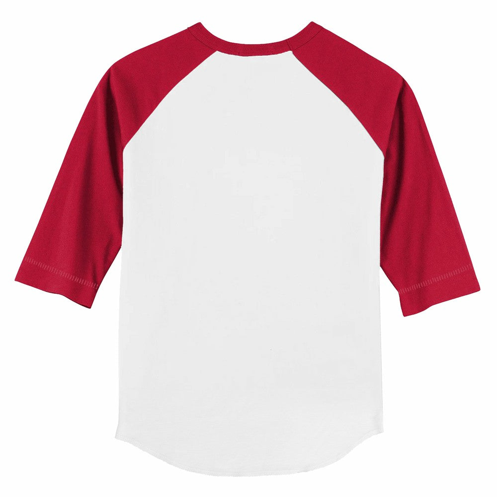 Los Angeles Angels Tiny Turnip Youth Stacked 3/4-Sleeve Raglan T-Shirt | MLB Near me