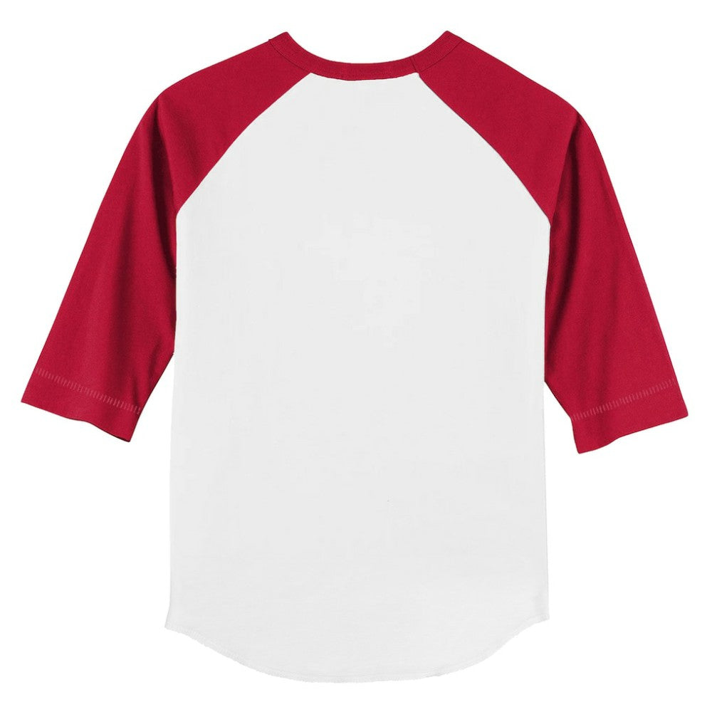Boston Red Sox Tiny Turnip Youth Stacked 3/4-Sleeve Raglan T-Shirt | MLB For sale
