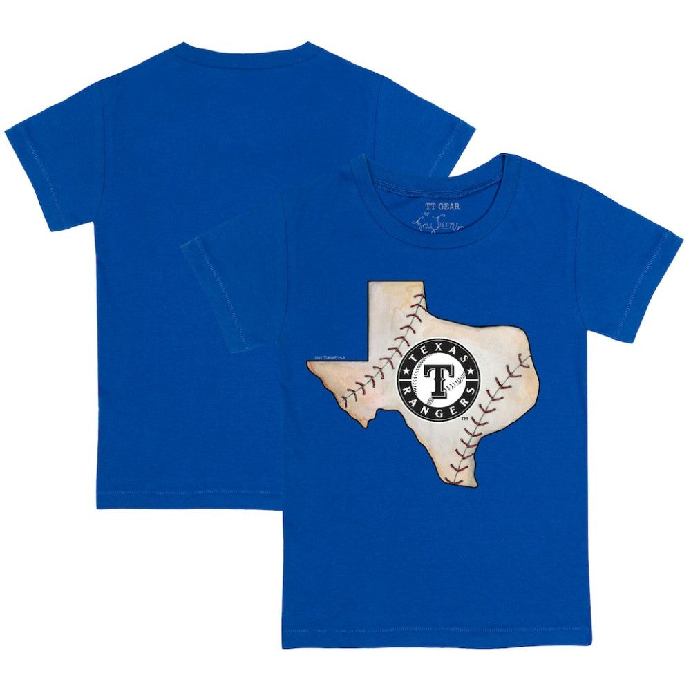 Texas Rangers Tiny Turnip Youth State Outline T-Shirt | MLB Near me