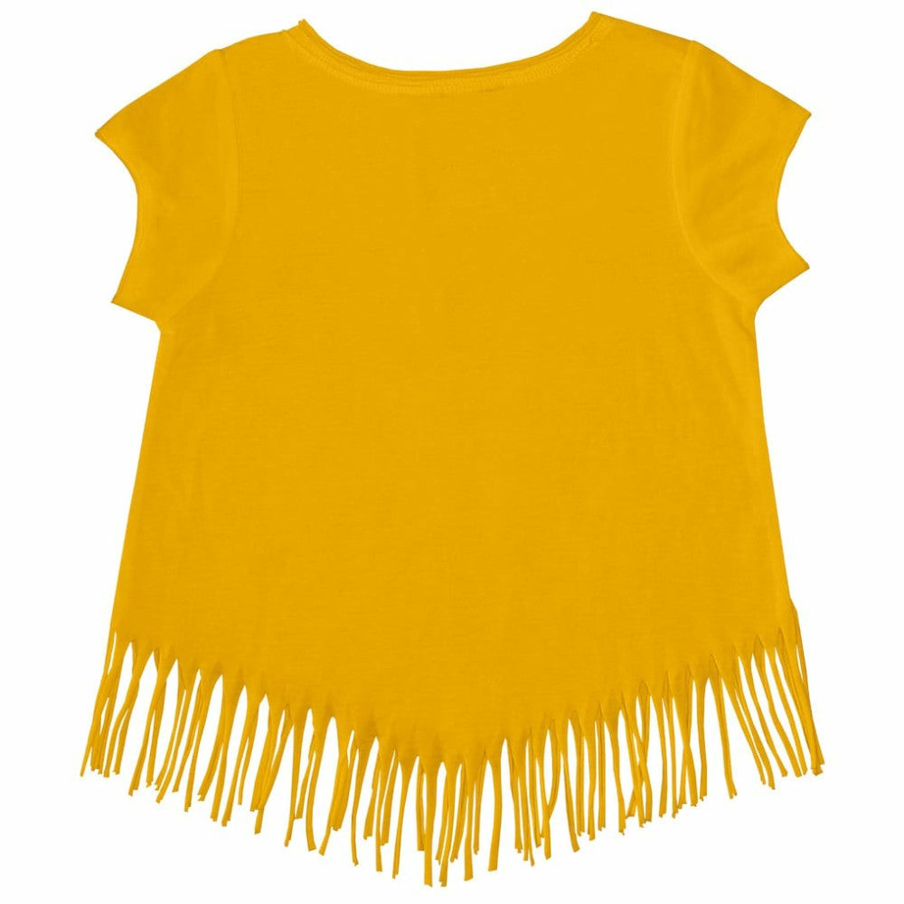 San Diego Padres Tiny Turnip Girls Youth Stitched Baseball Fringe T-Shirt | MLB US