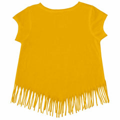 San Diego Padres Tiny Turnip Girls Youth Stitched Baseball Fringe T-Shirt | MLB US
