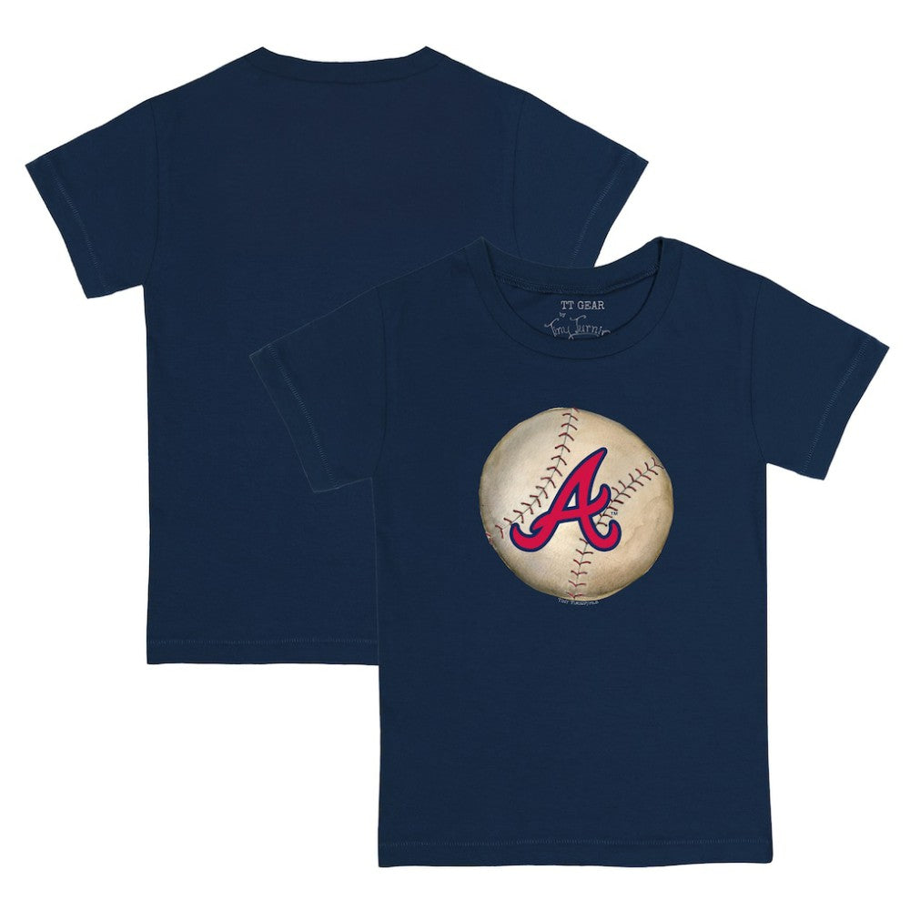 Atlanta Braves Tiny Turnip Youth Stitched Baseball T-Shirt | MLB For sale