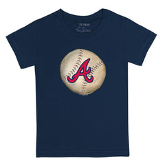 Atlanta Braves Tiny Turnip Youth Stitched Baseball T-Shirt | MLB For sale
