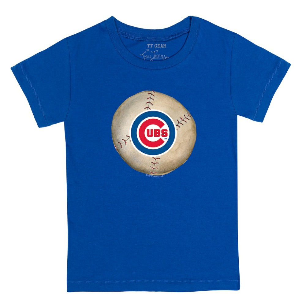 Chicago Cubs Tiny Turnip Youth Stitched Baseball T-Shirt | MLB Outlet