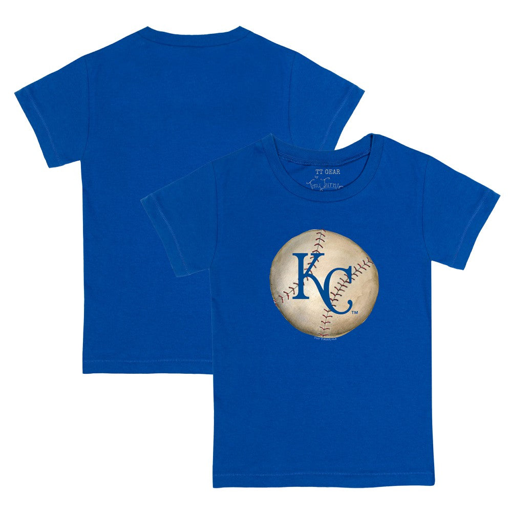 Kansas City Royals Tiny Turnip Youth Stitched Baseball T-Shirt | MLB On Sale