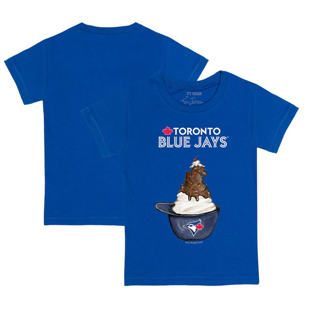 Toronto Blue Jays Tiny Turnip Youth Sundae Helmet T-Shirt | MLB Sale