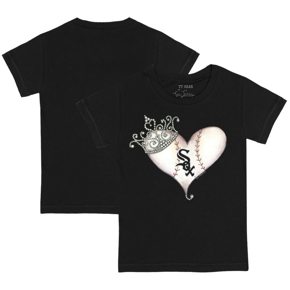 Chicago White Sox Tiny Turnip Youth Tiara Heart T-Shirt | MLB Online
