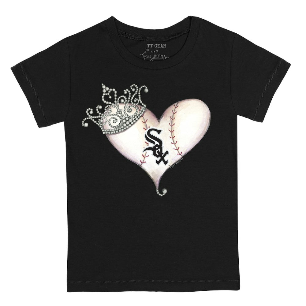 Chicago White Sox Tiny Turnip Youth Tiara Heart T-Shirt | MLB Online