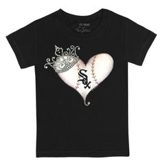 Chicago White Sox Tiny Turnip Youth Tiara Heart T-Shirt | MLB Online
