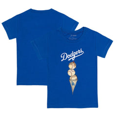 Los Angeles Dodgers Tiny Turnip Youth Triple Scoop T-Shirt | MLB For sale