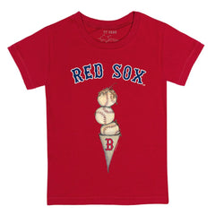 Boston Red Sox Tiny Turnip Youth Triple Scoop T-Shirt | MLB Online