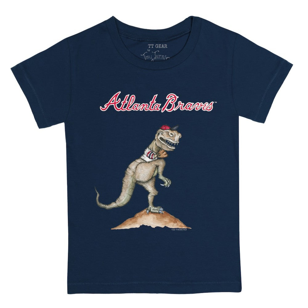 Atlanta Braves Tiny Turnip Youth TT Rex T-Shirt | MLB For sale