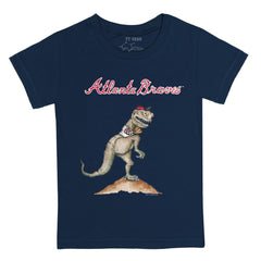 Atlanta Braves Tiny Turnip Youth TT Rex T-Shirt | MLB For sale