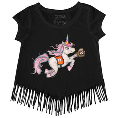 Baltimore Orioles Tiny Turnip Girls Youth Unicorn Fringe T-Shirt | MLB Shop