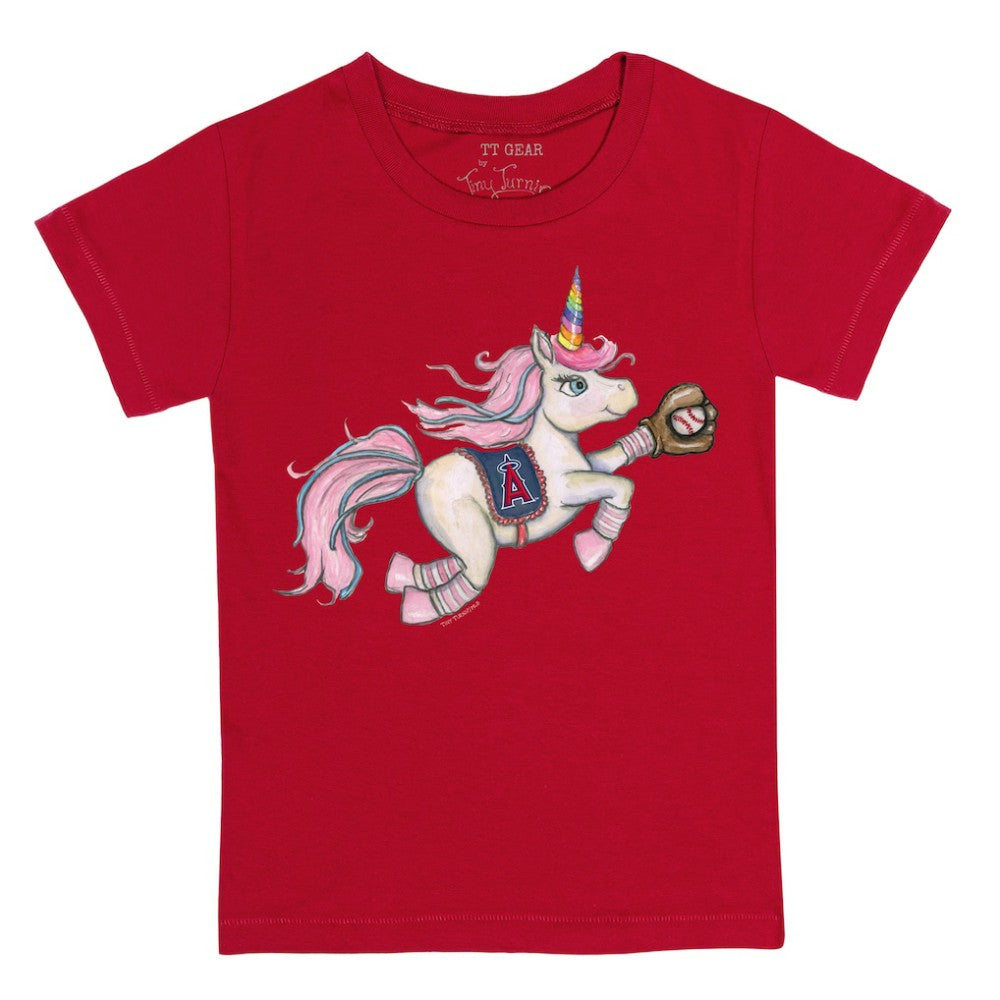Los Angeles Angels Tiny Turnip Youth Unicorn T-Shirt | MLB US