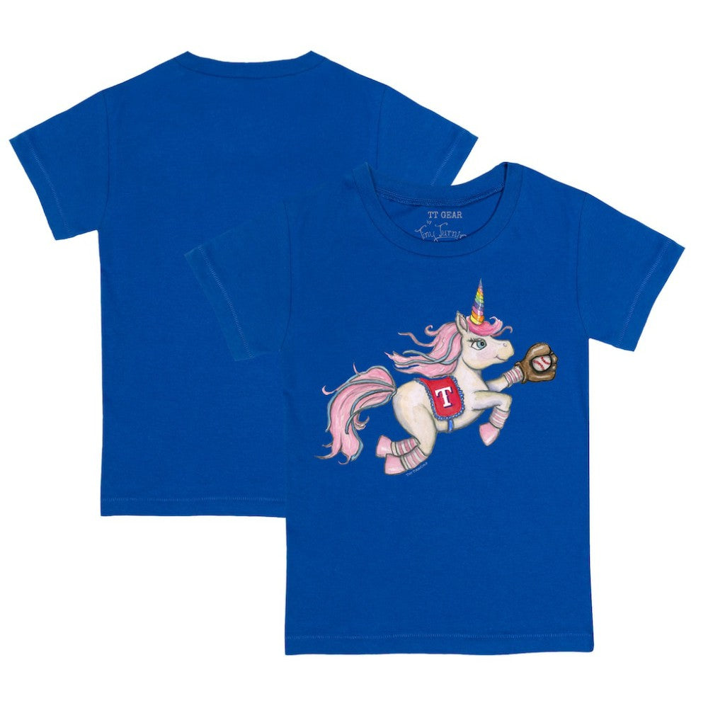 Texas Rangers Tiny Turnip Youth Unicorn T-Shirt | MLB Outlet