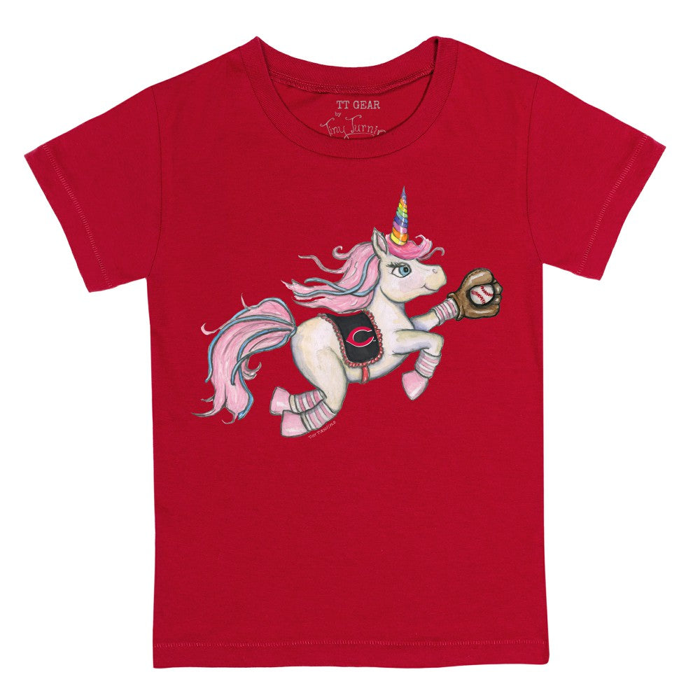 Cincinnati Reds Tiny Turnip Youth Unicorn T-Shirt | MLB For sale