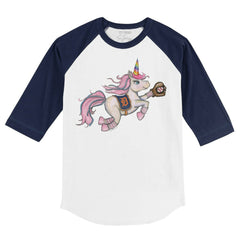 Detroit Tigers Tiny Turnip Youth Unicorn 3/4-Sleeve Raglan T-Shirt | MLB Online