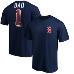 Boston Red Sox Number One Dad T-Shirt | MLB Outlet