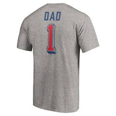 Chicago Cubs Number One Dad T-Shirt | MLB Outlet