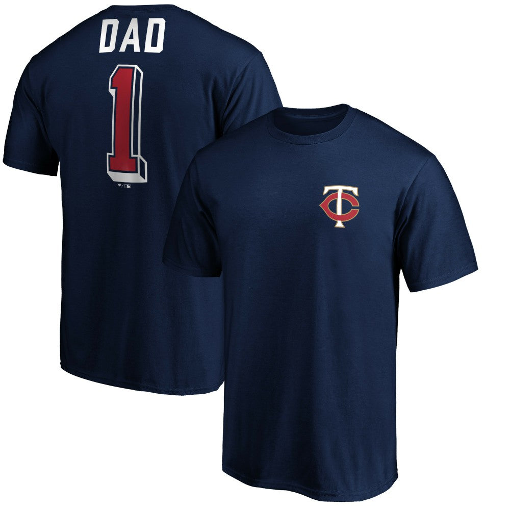 Minnesota Twins Number One Dad T-Shirt | MLB Online