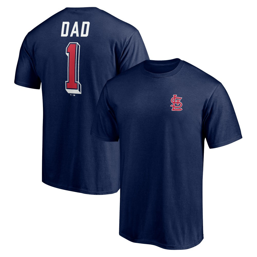 St. Louis Cardinals Number One Dad T-Shirt | MLB Shop