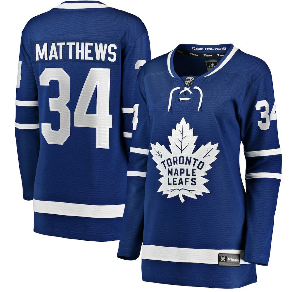Auston Matthews Toronto Maple Leafs Fanatics Women's Home Breakaway Jersey For Sale