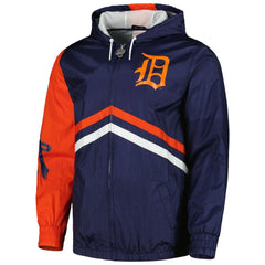 Detroit Tigers Mitchell & Ness Undeniable Full-Zip Hoodie Windbreaker Jacket | MLB Outlet