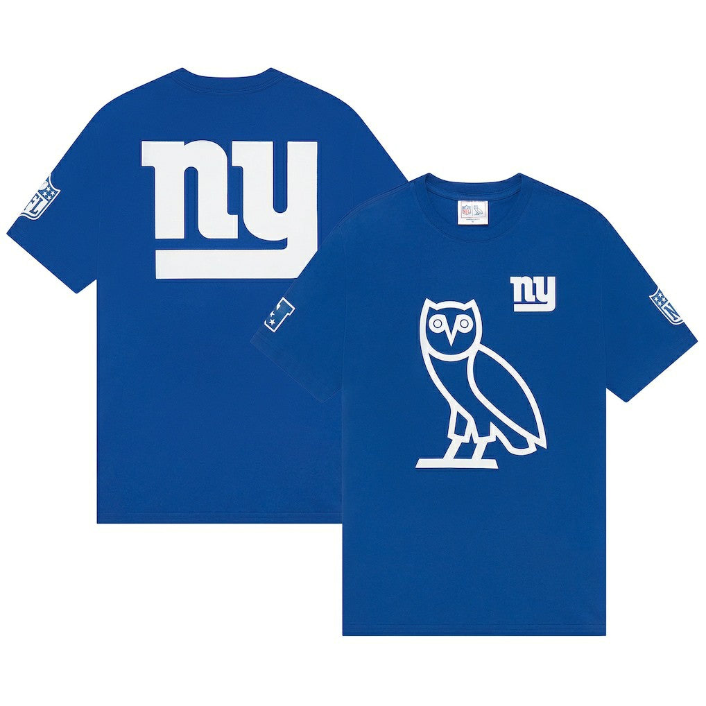 New York Giants  OVO Owl Logo T-Shirt
