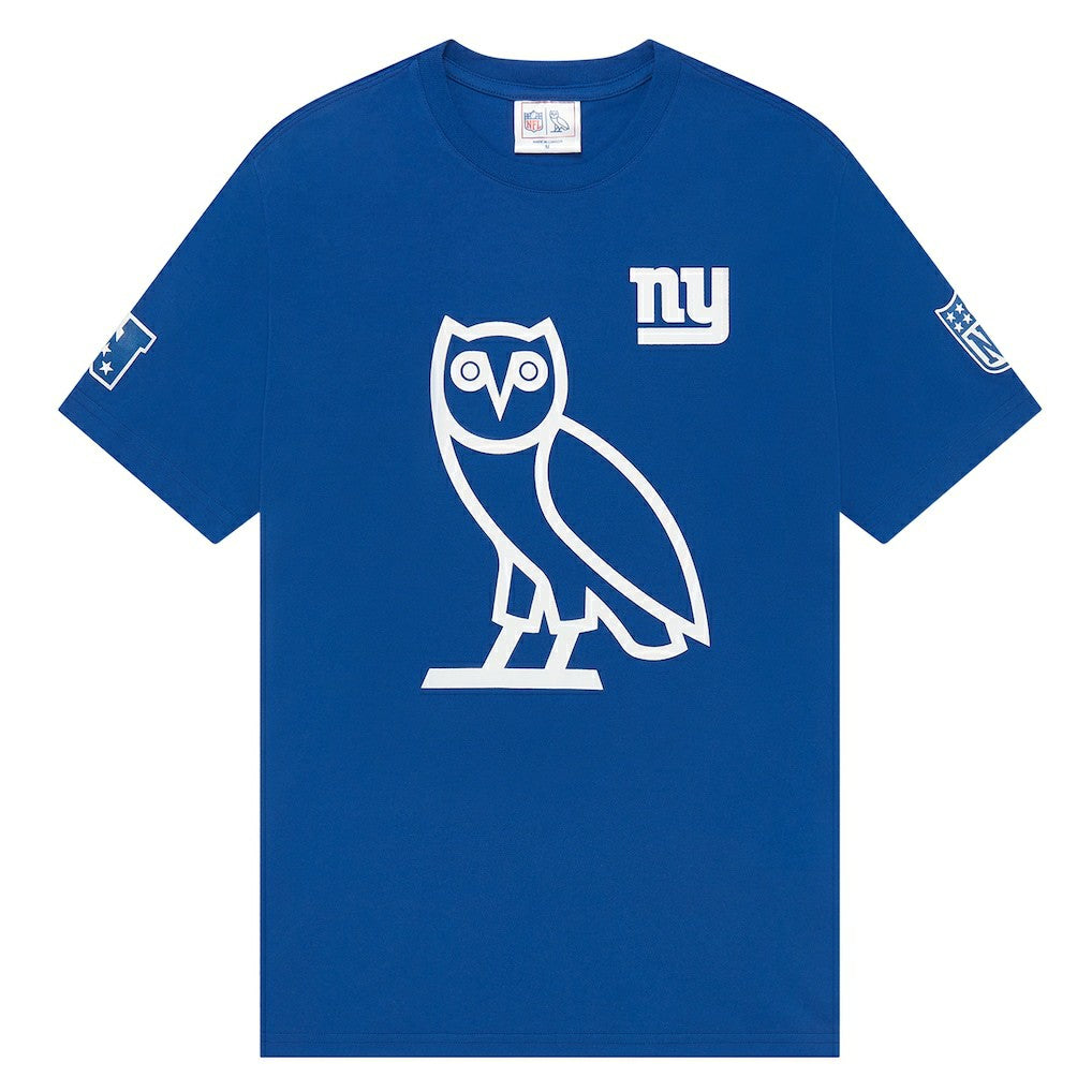 New York Giants  OVO Owl Logo T-Shirt