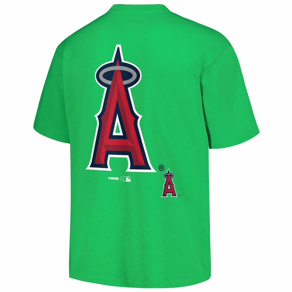 Los Angeles Angels PLEASURES Ballpark T-Shirt | MLB Discount