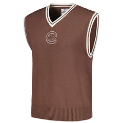 Chicago Cubs PLEASURES Knit V-Neck Pullover Sweater Vest | MLB Discount